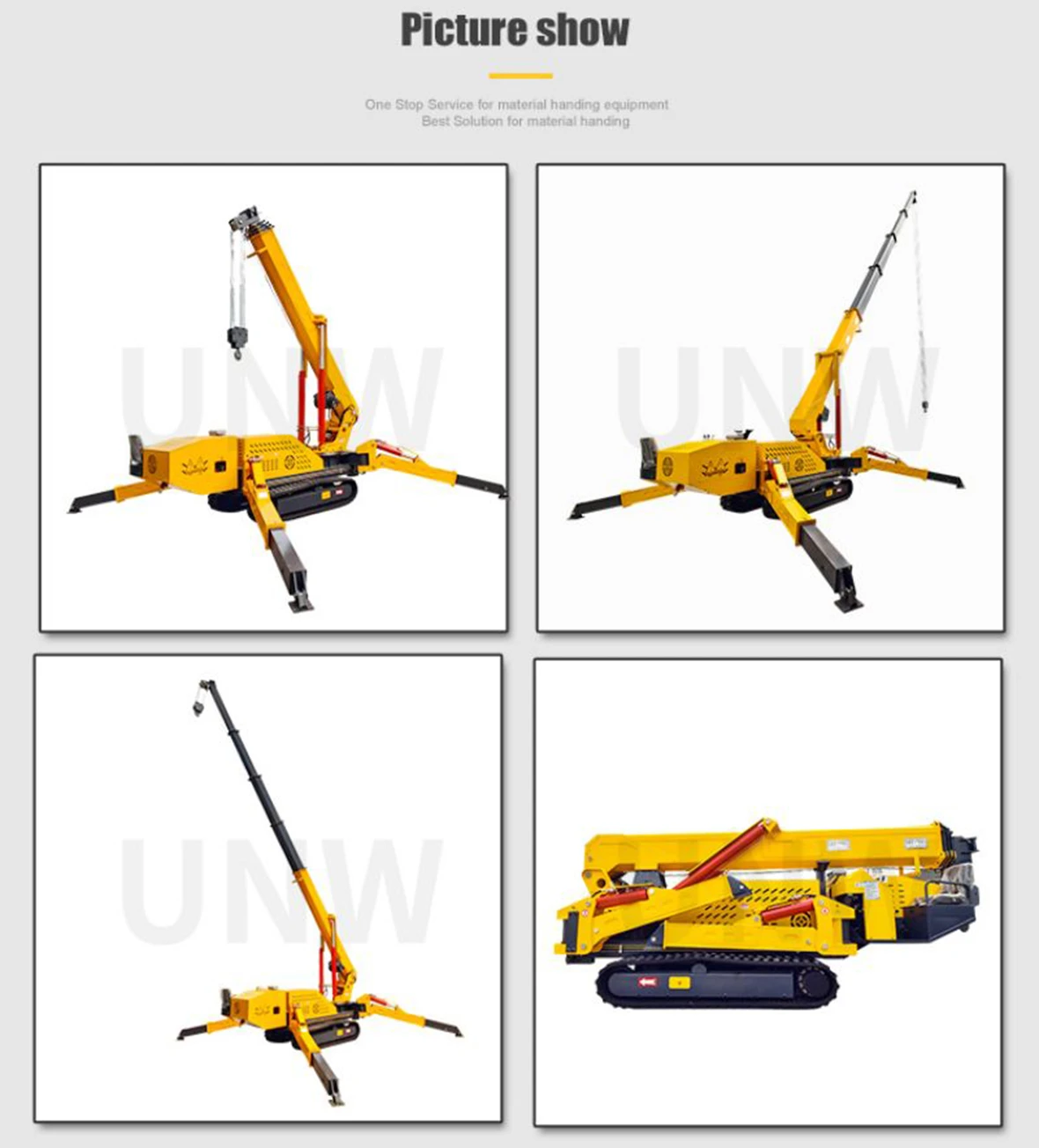 Portable Spider Lift Crane Portable Spider Lift Crane